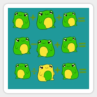 Math Froggys Sticker